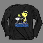 Snoopy Woodstock And Charlie Brown As Minnesota Timberwolves Fans 4 Long Sleeves