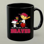 Snoopy Woodstock And Charlie Brown Braves Baseball Fans 1 mug.jpg