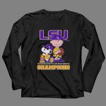 Snoopy Woodstock And Charlie Brown The Peanuts LSU Tigers Champions 2025 4 Long Sleeves 1.jpg