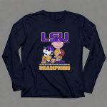 Snoopy Woodstock And Charlie Brown The Peanuts LSU Tigers Champions 2025 6 Long Sleeves 1.jpg