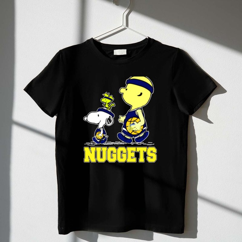 Snoopy Woodstock And Nuggets Basketball Fans 1 T Shirt
