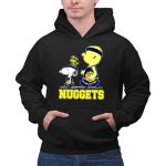 Snoopy Woodstock And Nuggets Basketball Fans 2 Hoodie