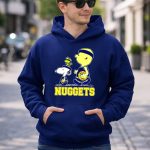 Snoopy Woodstock And Nuggets Basketball Fans 8 Hoodie