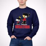 Snoopy Woodstock And Ottawa Senators Ice Hockey Fans 3 Sweatshirt.jpg