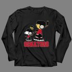 Snoopy Woodstock And Ottawa Senators Ice Hockey Fans 4 Long Sleeves.jpg