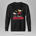 Snoopy Woodstock And Ottawa Senators Ice Hockey Fans 9 Sweatshirt.jpg