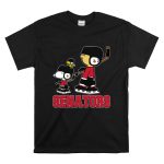 Snoopy Woodstock And Ottawa Senators Ice Hockey Fans T Shirt 6.jpg