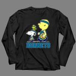 Snoopy Woodstock Basketball Hornets Fans 4 Long Sleeves