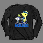 Snoopy Woodstock Basketball Orlando Magic Fans 4 Long Sleeves