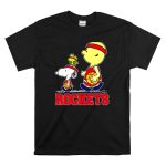 Snoopy Woodstock Basketball Rockets Peanuts Fans T Shirt 6