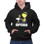 Snoopy Woodstock Basketball San Antonio Spurs Fans 2 Hoodie