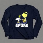 Snoopy Woodstock Basketball San Antonio Spurs Fans 6 Long Sleeves