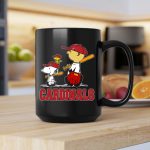 Snoopy Woodstock Charlie Brown Cardinals Baseball Fans 2 mug.jpg