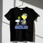 Snoopy Woodstock Charlie Brown Memphis Grizzlies Basketball Fans 1 T Shirt