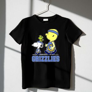 Snoopy Woodstock Charlie Brown Memphis Grizzlies Basketball Fans 1 T Shirt