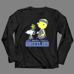 Snoopy Woodstock Charlie Brown Memphis Grizzlies Basketball Fans 4 Long Sleeves