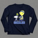 Snoopy Woodstock Charlie Brown Memphis Grizzlies Basketball Fans 6 Long Sleeves