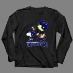 Snoopy Woodstock Charlie Brown Patriots Helmet New England Patriots 4 Long Sleeves
