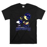 Snoopy Woodstock Charlie Brown Patriots Helmet New England Patriots T Shirt 6