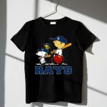Snoopy Woodstock Charlie Brown Tampa Bay Rays Fans 1 T Shirt.jpg