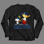 Snoopy Woodstock Charlie Brown Tampa Bay Rays Fans 4 Long Sleeves.jpg