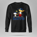 Snoopy Woodstock Charlie Brown Tampa Bay Rays Fans 9 Sweatshirt.jpg
