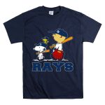 Snoopy Woodstock Charlie Brown Tampa Bay Rays Fans T Shirt 7.jpg