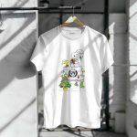 Snoopy Woodstock Christmas Igloo Brooklyn Nets Holiday Scene T Shirt 6