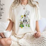 Snoopy Woodstock Christmas Igloo Brooklyn Nets Holiday Scene T Shirt 7