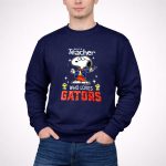 Snoopy Woodstock Florida Gators Just A Teacher 3 Sweatshirt.jpg