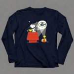 Snoopy Woodstock Green Bay Packers Football Bat Signal 6 Long Sleeves
