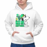 Snoopy Woodstock Im Not Irish But Kiss Me Anyway St Patricks Day 2 Hoodie