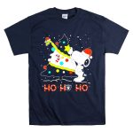 Snoopy Woodstock Las Vegas Raiders Christmas Ho Ho Ho T Shirt 7