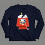 Snoopy Woodstock New York Islanders Peanuts Hockey Mashup 6 Long Sleeves.jpg