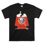 Snoopy Woodstock New York Islanders Peanuts Hockey Mashup T Shirt 6.jpg