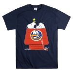 Snoopy Woodstock New York Islanders Peanuts Hockey Mashup T Shirt 7.jpg