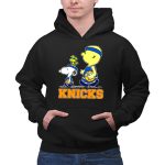 Snoopy Woodstock New York Knicks Basketball Fans Peanuts Characters 2 Hoodie