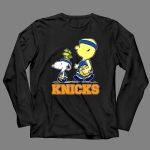 Snoopy Woodstock New York Knicks Basketball Fans Peanuts Characters 4 Long Sleeves