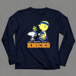 Snoopy Woodstock New York Knicks Basketball Fans Peanuts Characters 6 Long Sleeves
