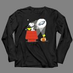 Snoopy Woodstock Philadelphia Eagles Logo Football Charlie Brown 4 Long Sleeves