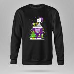 Snoopy Woodstock Sacramento Kings Christmas Tree Holiday Celebration 9 Sweatshirt