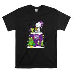 Snoopy Woodstock Sacramento Kings Christmas Tree Holiday Celebration T Shirt 6