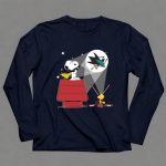 Snoopy Woodstock San Jose Sharks Fan Art Moonlight Scene 6 Long Sleeves.jpg