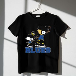 Snoopy Woodstock St Louis Blues Hockey Fans Dumpty 1 T Shirt.jpg