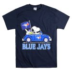 Snoopy Woodstock Toronto Blue Jays Car Blue Jays Flag T Shirt 7.jpg