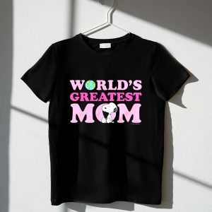 Snoopy Worlds Greatest Mom Relaxed 1 T Shirt