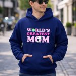 Snoopy Worlds Greatest Mom Relaxed 8 Hoodie