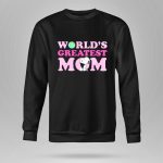 Snoopy Worlds Greatest Mom Relaxed 9 Sweatshirt