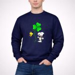 Snoopy You Are My Lucky Charm St Patricks Day With Shamrock and Woodstock 3 Sweatshirt