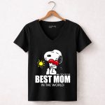 Snoopy Youre The Best Mom In The World 7 Womens V Neck